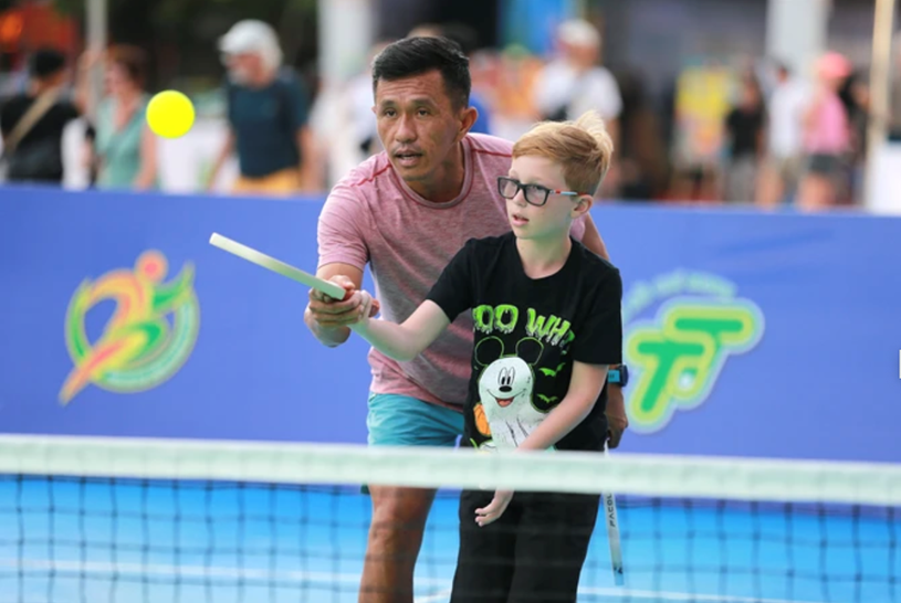 Trải nghiệm môn pickleball