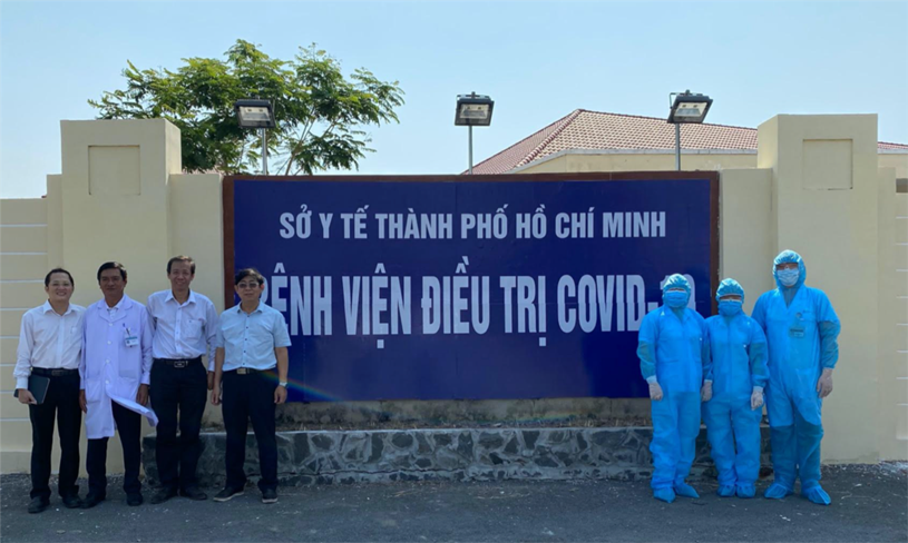 Bệnh viện chuy&ecirc;n điều trị COVID-19 thứ hai của TPHCM ch&iacute;nh thức đi v&agrave;o hoạt động s&aacute;ng ng&agrave;y 16/03/2020 - Ảnh: Sở Y tế TPHCM