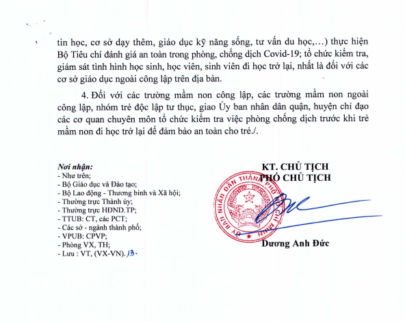 Học sinh TP. Hồ Ch&#237; Minh bắt đầu đi học lại từ 04/5, ph&#226;n bổ theo từng khối lớp - Ảnh 2