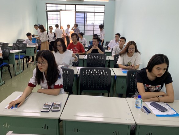 Th&iacute; sinh dự thi đ&aacute;nh gi&aacute; năng lực năm 2019 - Ảnh: TTO