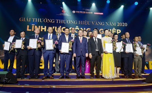 Những doanh nghiệp đoạt Giải thưởng &ldquo;Thương hiệu V&agrave;ng TP HCM&rdquo; năm 2020
