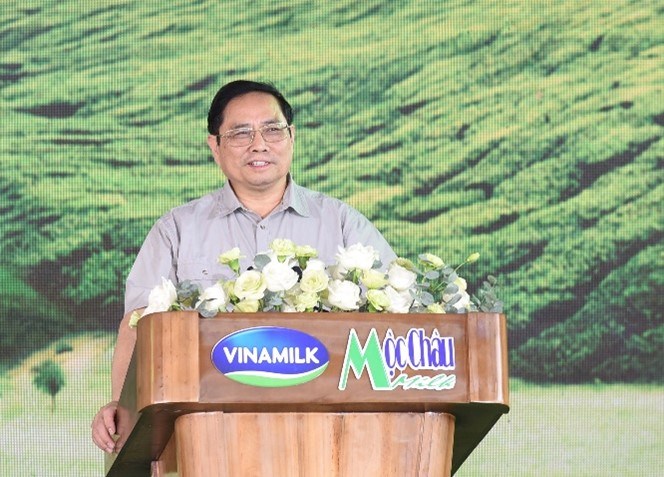 Thủ tướng Ch&iacute;nh phủ Phạm Minh Ch&iacute;nh ph&aacute;t biểu chỉ đạo tại sự kiện.