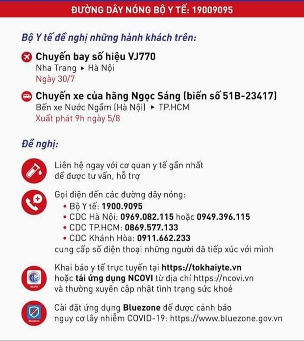 Nội dung chi tiết của th&ocirc;ng b&aacute;o