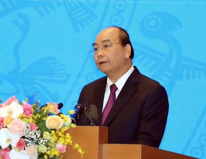Thủ tướng Nguyễn Xu&acirc;n Ph&uacute;c ph&aacute;t biểu khai mạc/ Ảnh:&nbsp;Thống Nhất/TTXVN